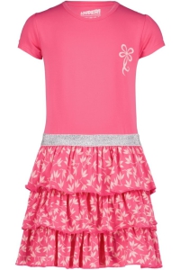 Louder! jurk Nine carmine rose